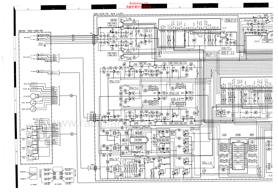 Kenwood-KX7060-tape-sch 维修电路原理图.pdf_第2页