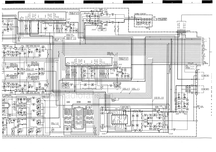 Kenwood-KX7060-tape-sch 维修电路原理图.pdf_第3页