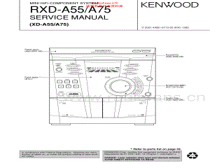 Kenwood-RXDA75-cs-sm 维修电路原理图.pdf