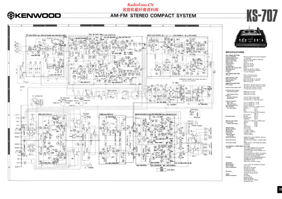 Kenwood-KS707-cs-sch 维修电路原理图.pdf_第1页