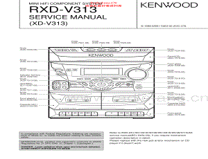 Kenwood-RXDV313-cs-sm 维修电路原理图.pdf