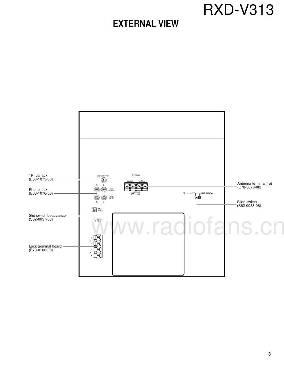 Kenwood-RXDV313-cs-sm 维修电路原理图.pdf_第3页