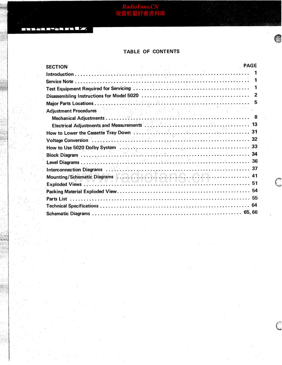 Marantz-5020-tape-sm 维修电路原理图.pdf_第2页