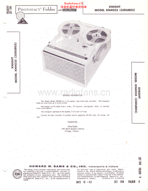 Knight-KN4035-tape-sm 维修电路原理图.pdf