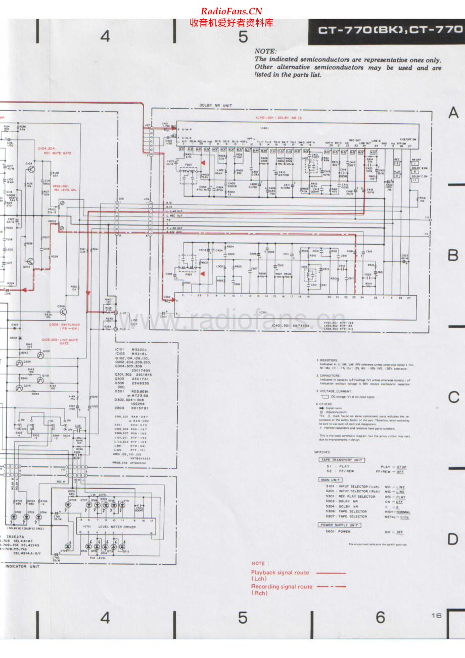 Pioneer-CT770-tape-sch 维修电路原理图.pdf_第2页