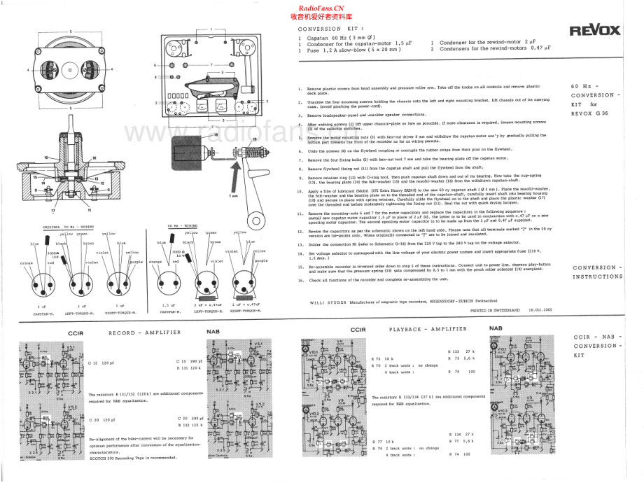 Revox-G36_60Hz-tape-sm 维修电路原理图.pdf_第1页