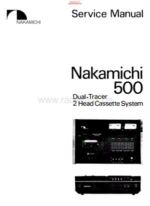 Nakamichi-500-tape-sm 维修电路原理图.pdf
