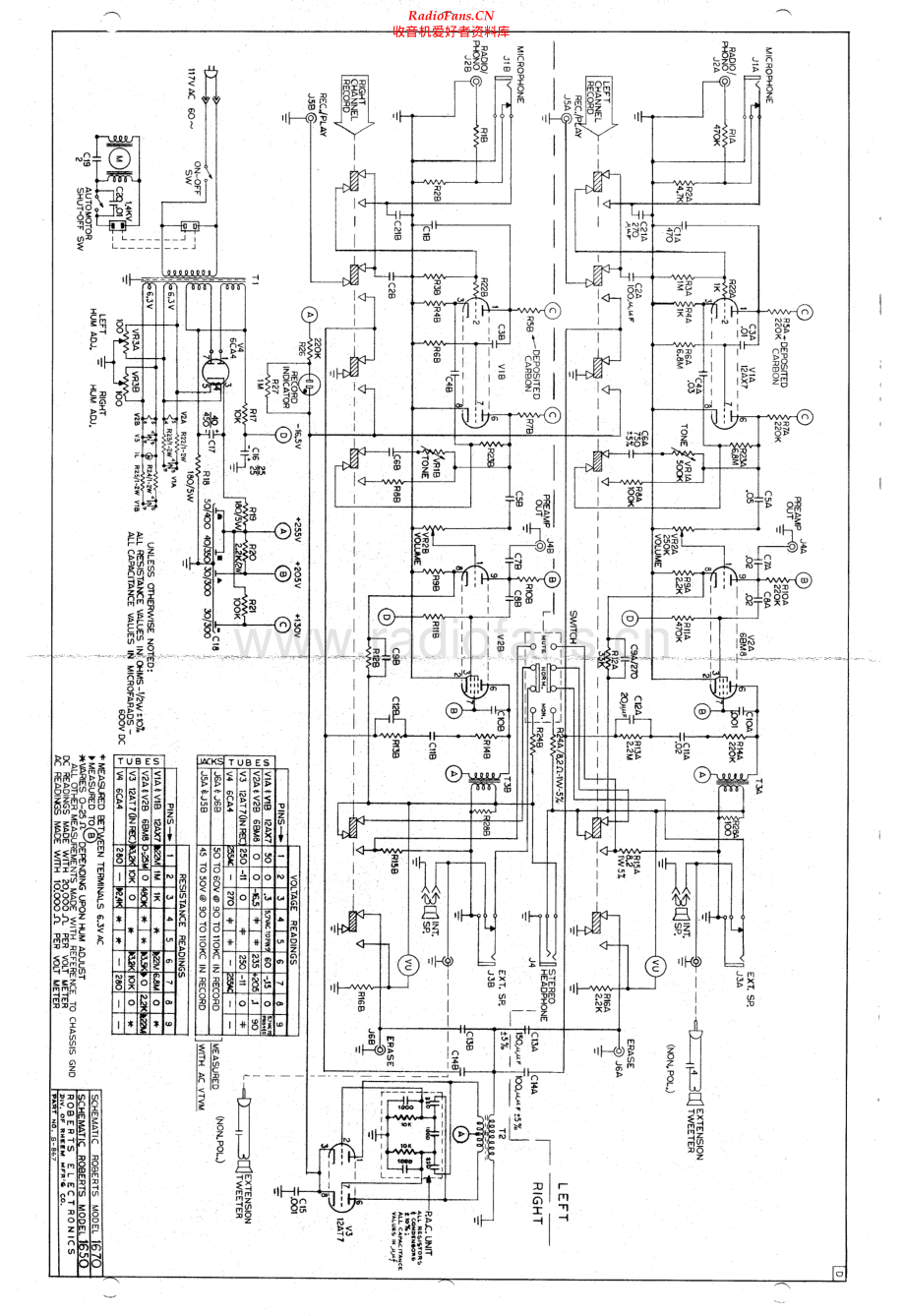 Roberts-1660D-tape-sch 维修电路原理图.pdf_第2页