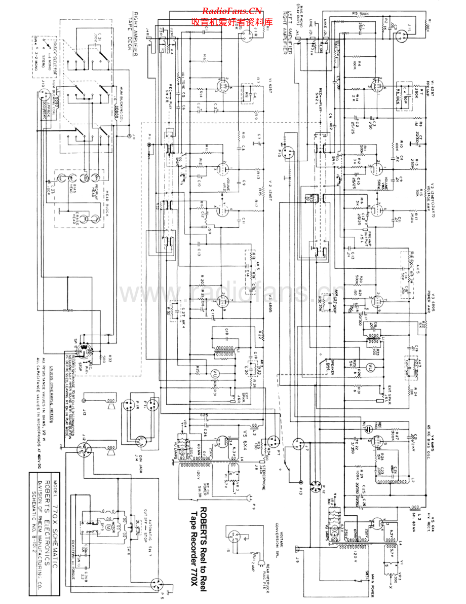 Roberts-770X-tape-sch 维修电路原理图.pdf_第1页