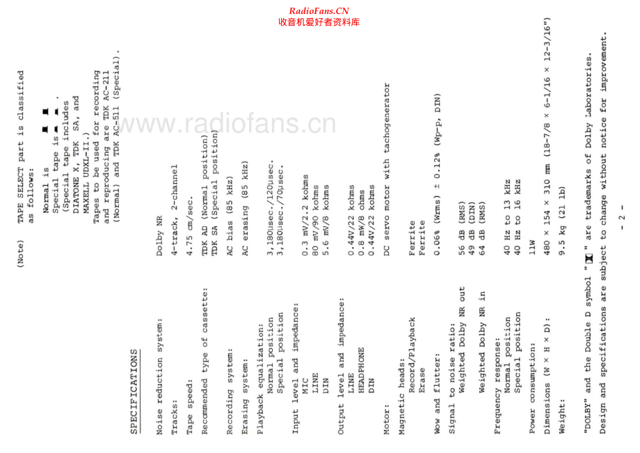 Mitsubishi-DT4700-tape-sm 维修电路原理图.pdf_第2页