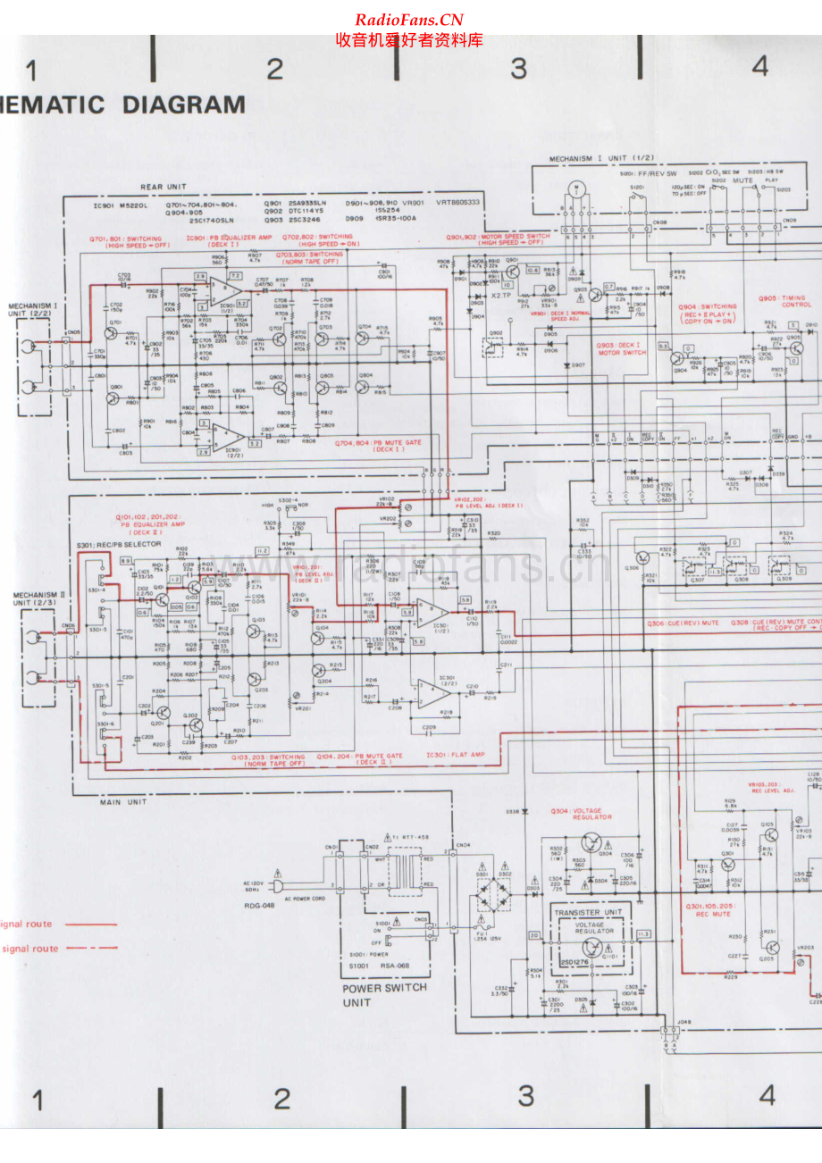 Pioneer-CT1170W-tape-sch 维修电路原理图.pdf_第1页