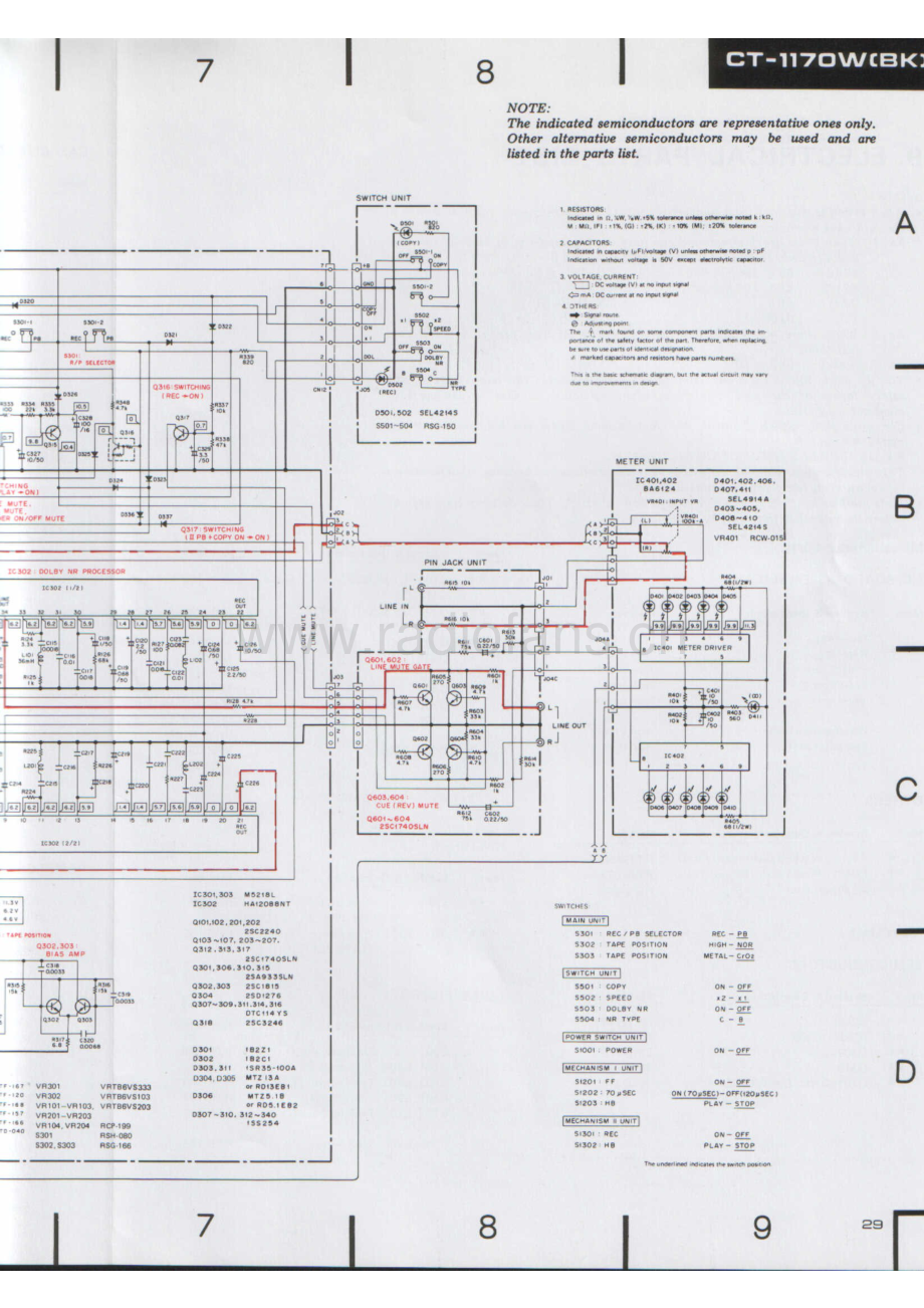 Pioneer-CT1170W-tape-sch 维修电路原理图.pdf_第3页