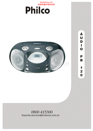 Philco-PB120-cs-sm 维修电路原理图.pdf
