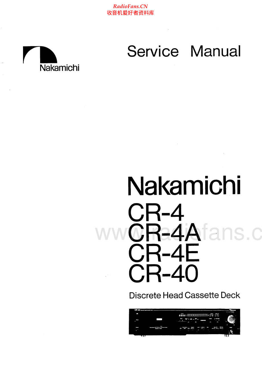 Nakamichi-CR4-tape-sm 维修电路原理图.pdf_第1页