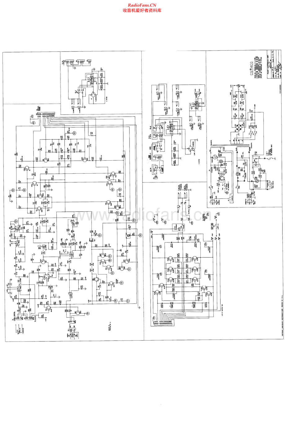 Peavey-CS400-pwr-sch 维修电路原理图.pdf_第1页