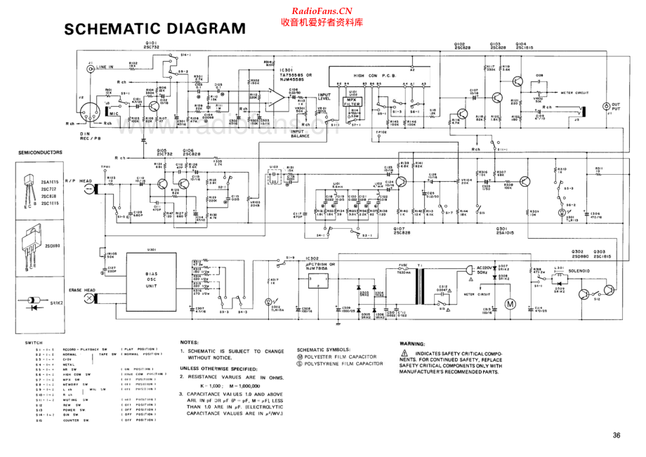 Nikko-ND500H-tape-sch 维修电路原理图.pdf_第1页