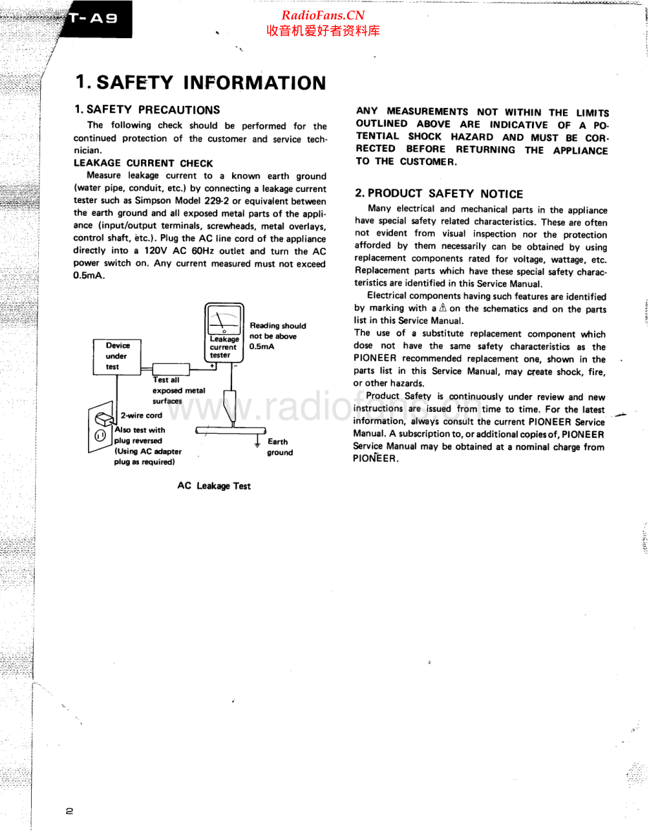 Pioneer-CTA9-tape-sm 维修电路原理图.pdf_第2页