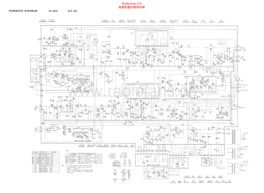 Realistic-14_603-tape-sch 维修电路原理图.pdf_第1页