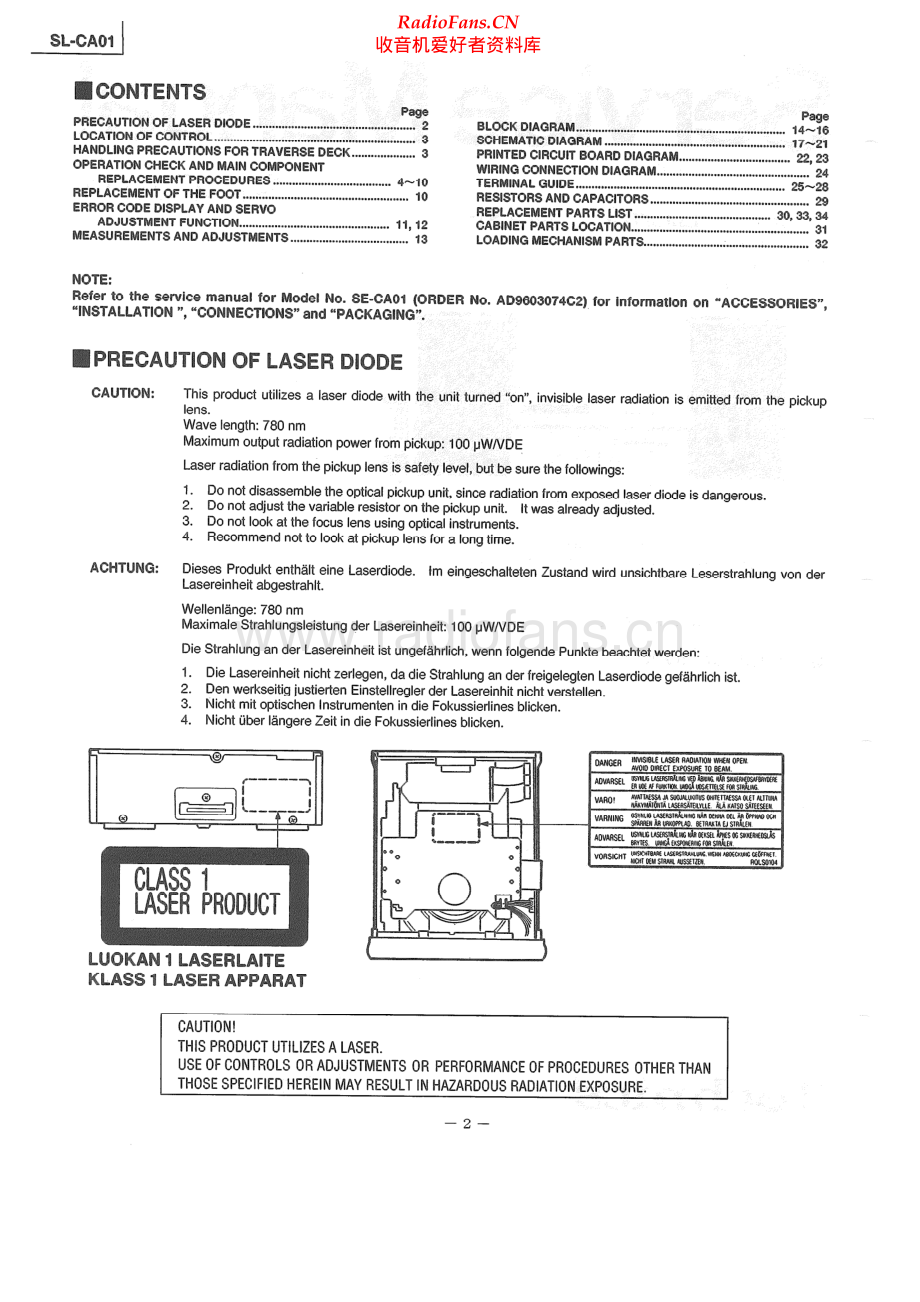 Technics-SLCA01-cs-sm 维修电路原理图.pdf_第2页