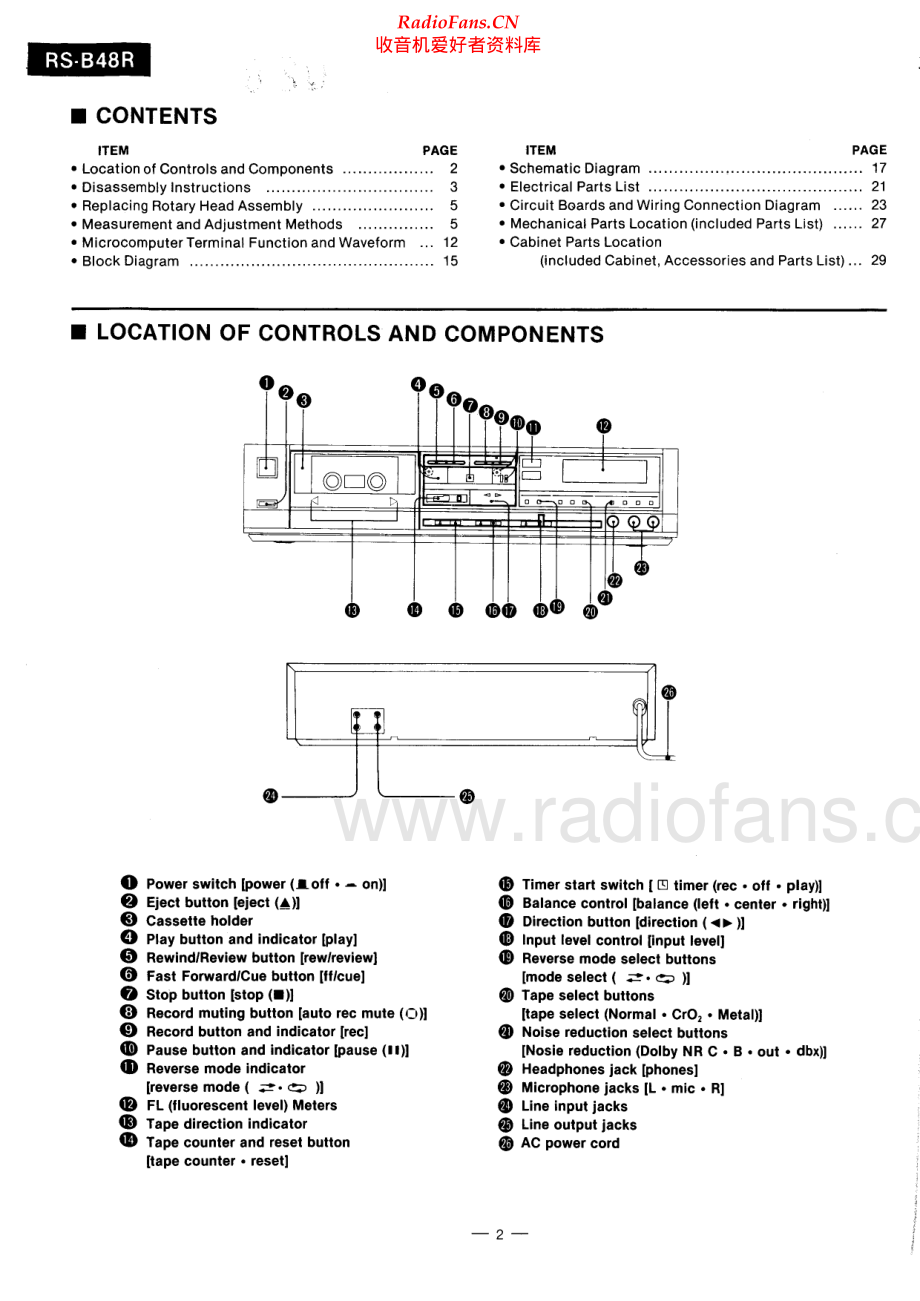 Technics-RSB48R-tape-sm 维修电路原理图.pdf_第2页