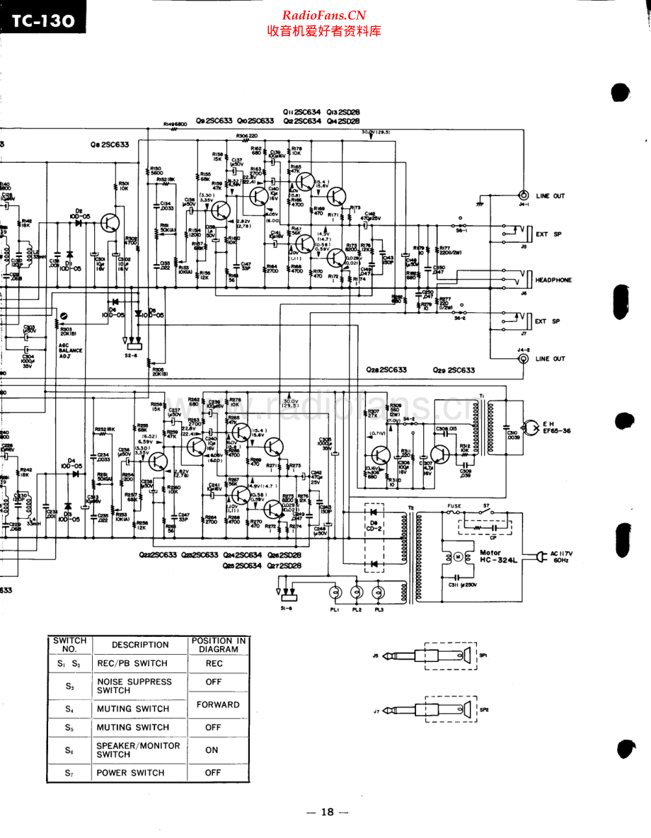 Sony-TC130-tape-sch 维修电路原理图.pdf_第2页