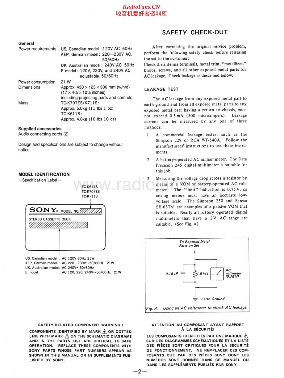 Sony-TCK711S-tape-sm 维修电路原理图.pdf_第2页