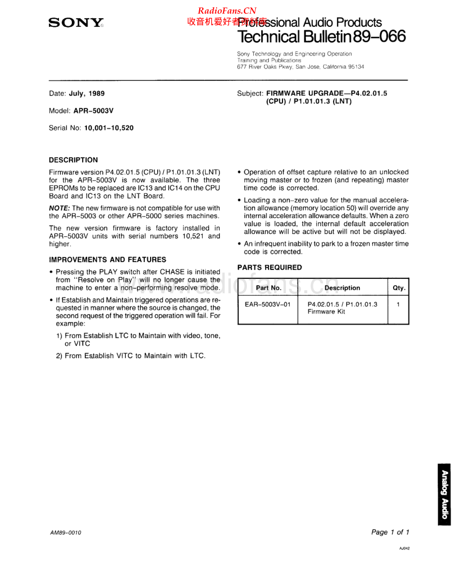 Sony-APR5003V-tape-tb 维修电路原理图.pdf_第1页