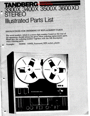 Tandberg-3300X-tape-pl 维修电路原理图.pdf