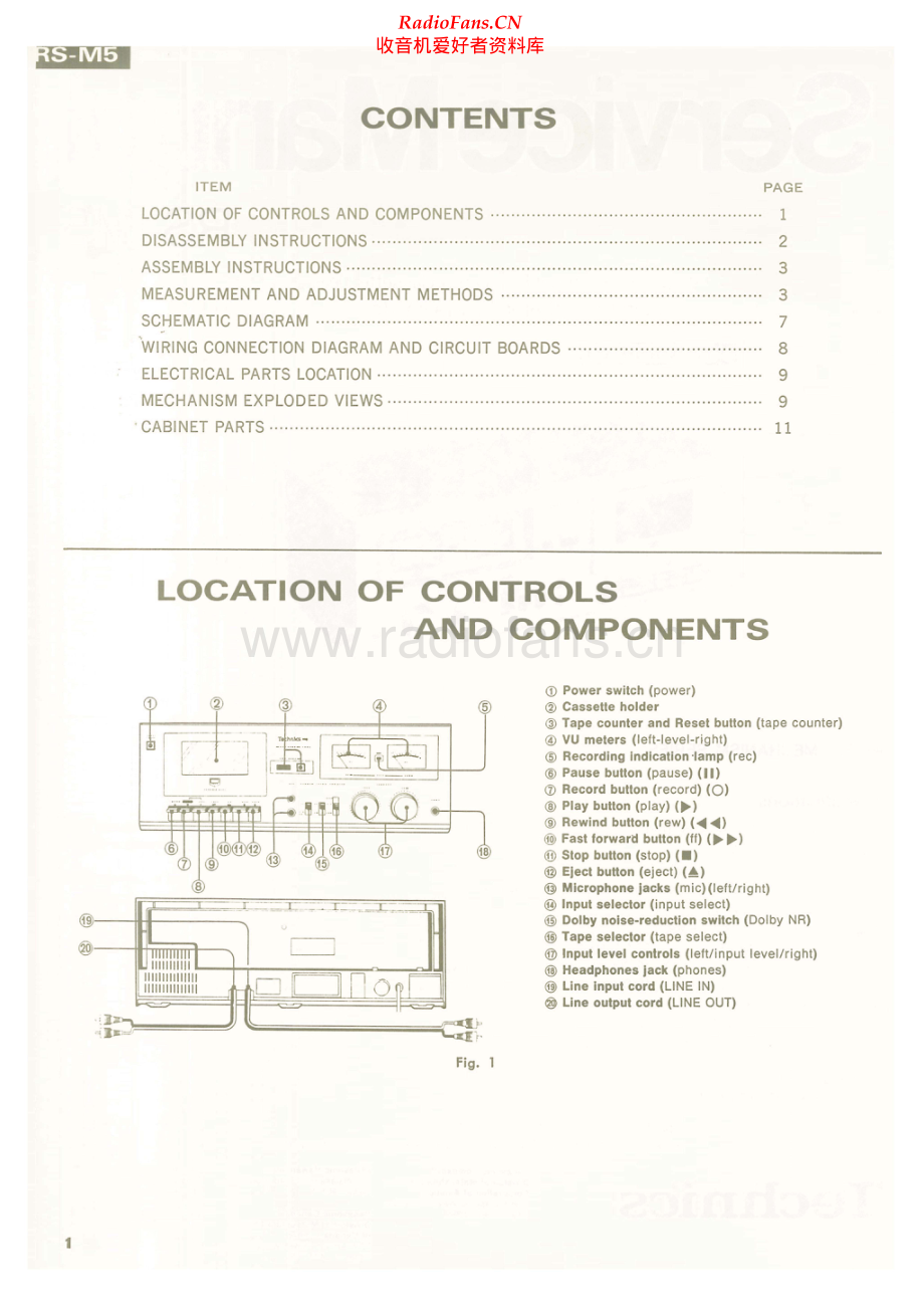 Technics-RSM5-tape-sm 维修电路原理图.pdf_第2页