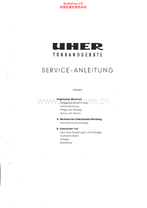Uher-495-tape-sm 维修电路原理图.pdf
