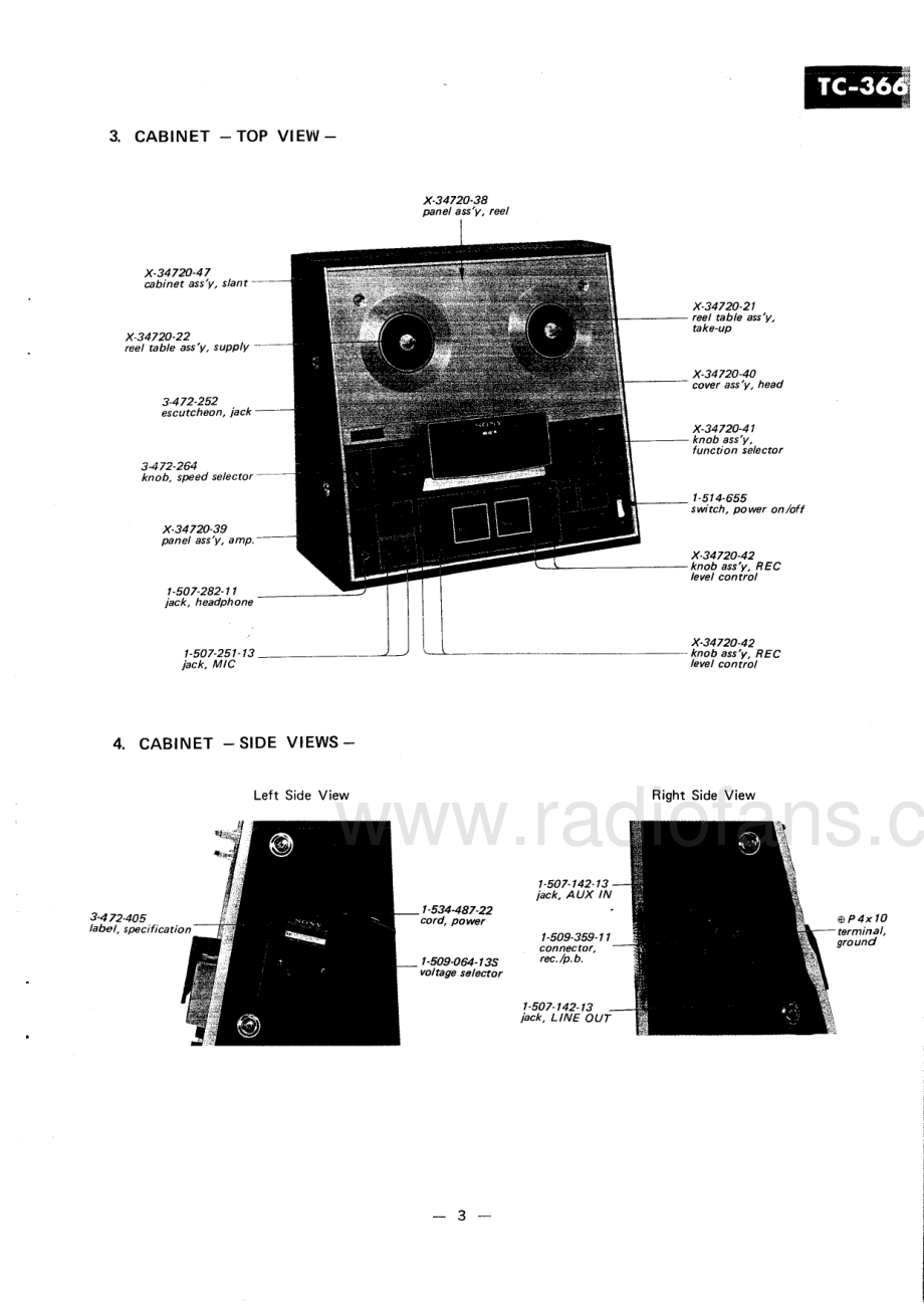 Sony-TC366-tape-sm 维修电路原理图.pdf_第3页