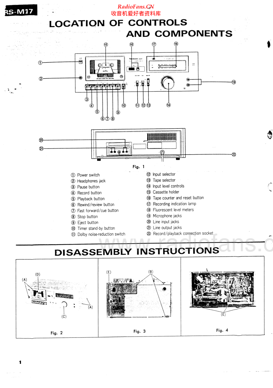 Technics-RSM17-tape-sm 维修电路原理图.pdf_第2页