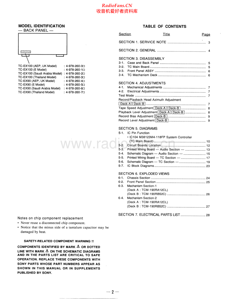 Sony-TCEX90-tape-sm 维修电路原理图.pdf_第2页