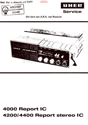 Uher-4400IC-tape-sm 维修电路原理图.pdf