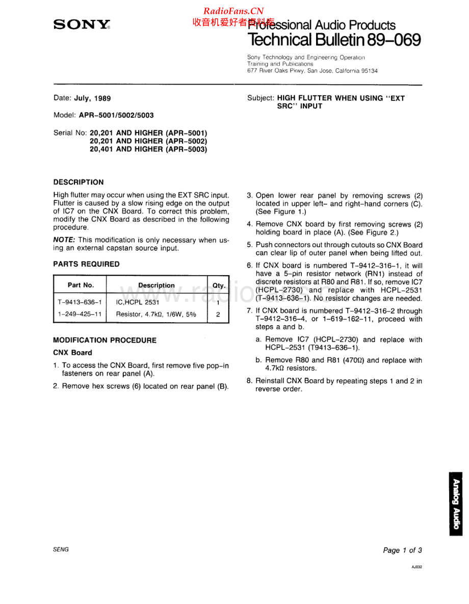 Sony-APR5002-tape-tb 维修电路原理图.pdf_第1页