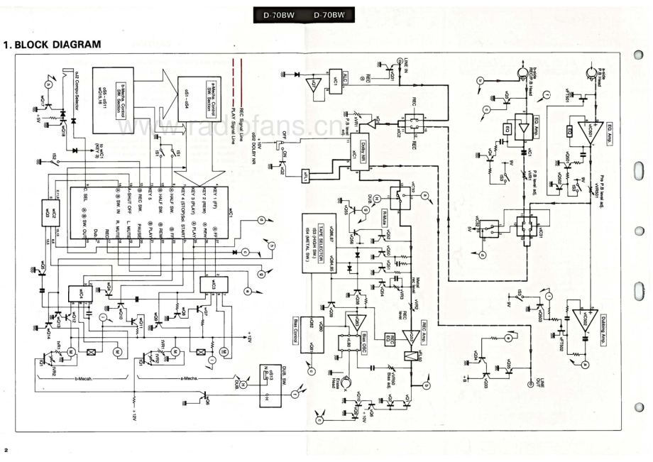 Sansui-D70BW-tape-sm 维修电路原理图.pdf_第3页