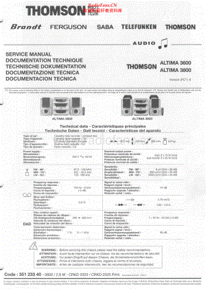 Thomson-Altima3800-cs-sm 维修电路原理图.pdf
