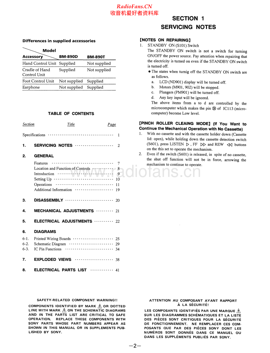 Sony-BM890T-tape-sm 维修电路原理图.pdf_第2页