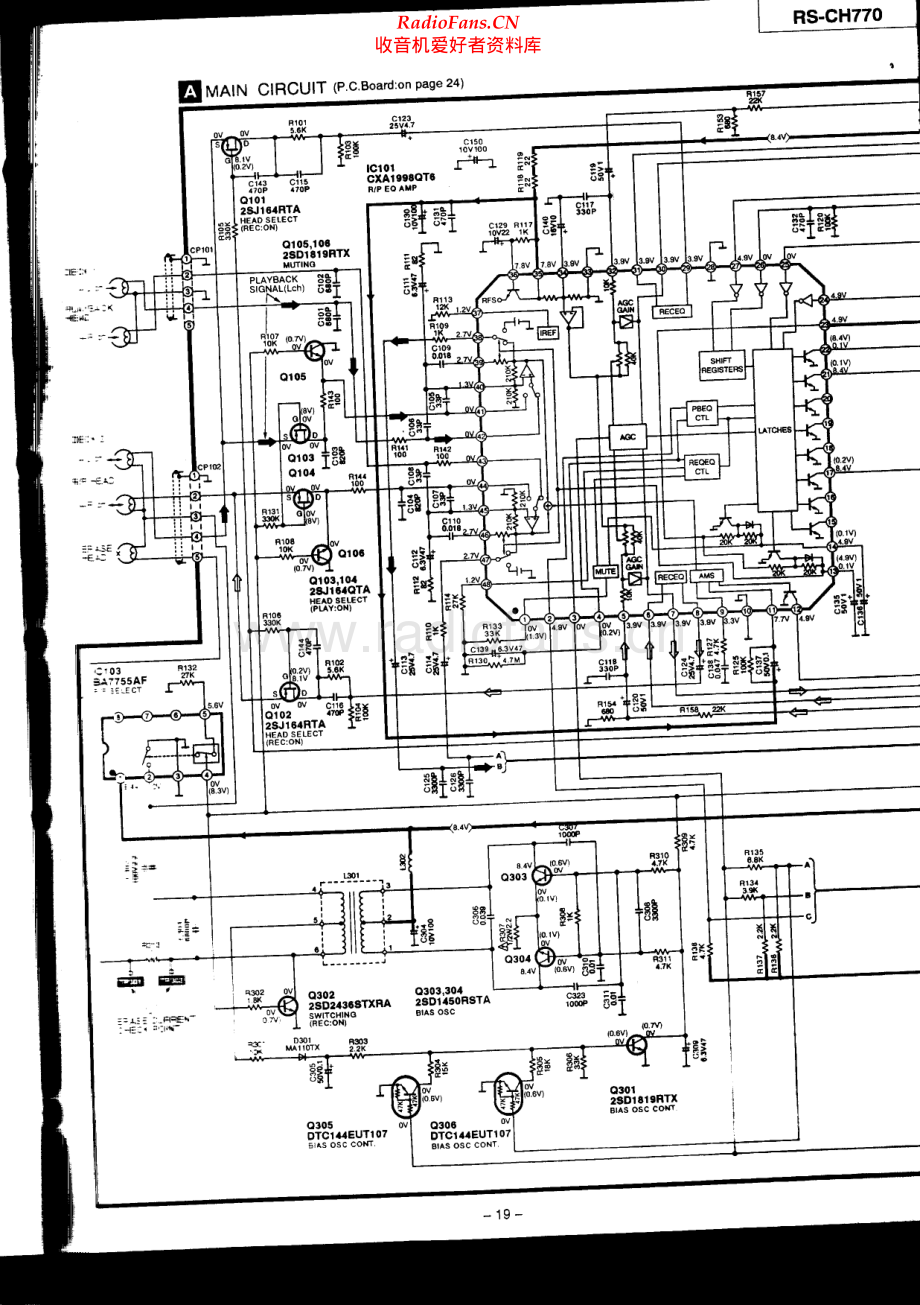 Technics-RSCH770-tape-sch 维修电路原理图.pdf_第1页