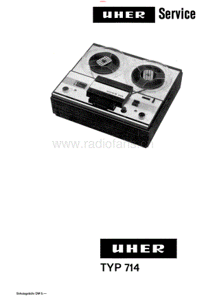 Uher-714-tape-sm 维修电路原理图.pdf