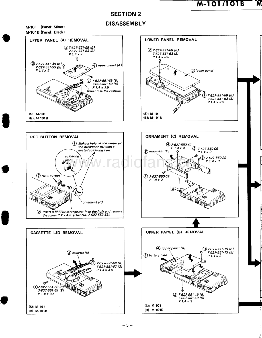 Sony-M101-tape-sm 维修电路原理图.pdf_第3页