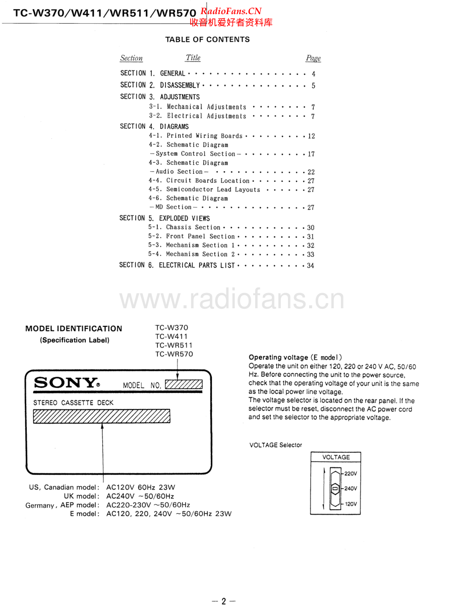 Sony-TCWR570-tape-sm 维修电路原理图.pdf_第2页