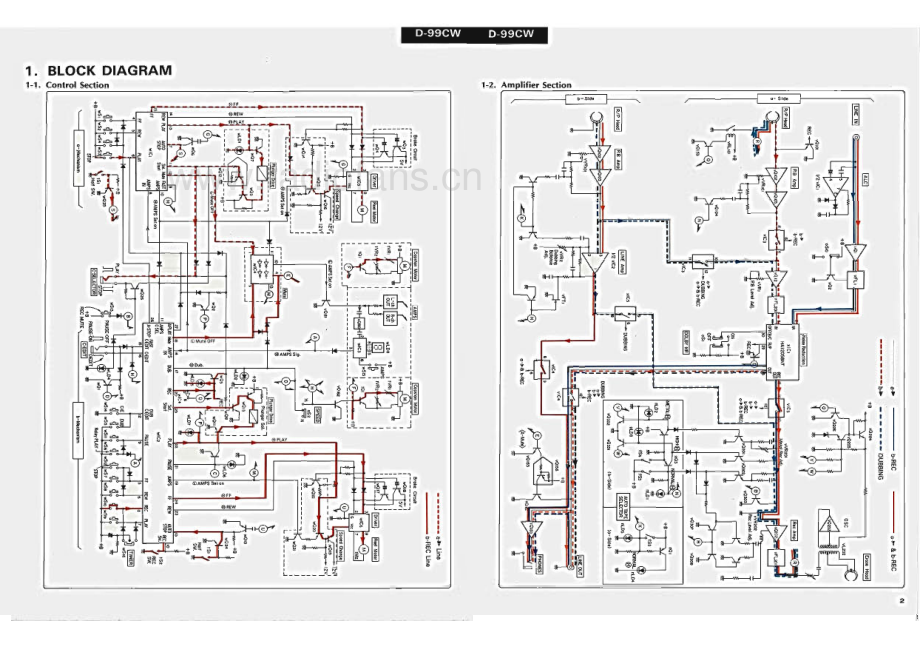 Sansui-D99CW-tape-sm 维修电路原理图.pdf_第3页