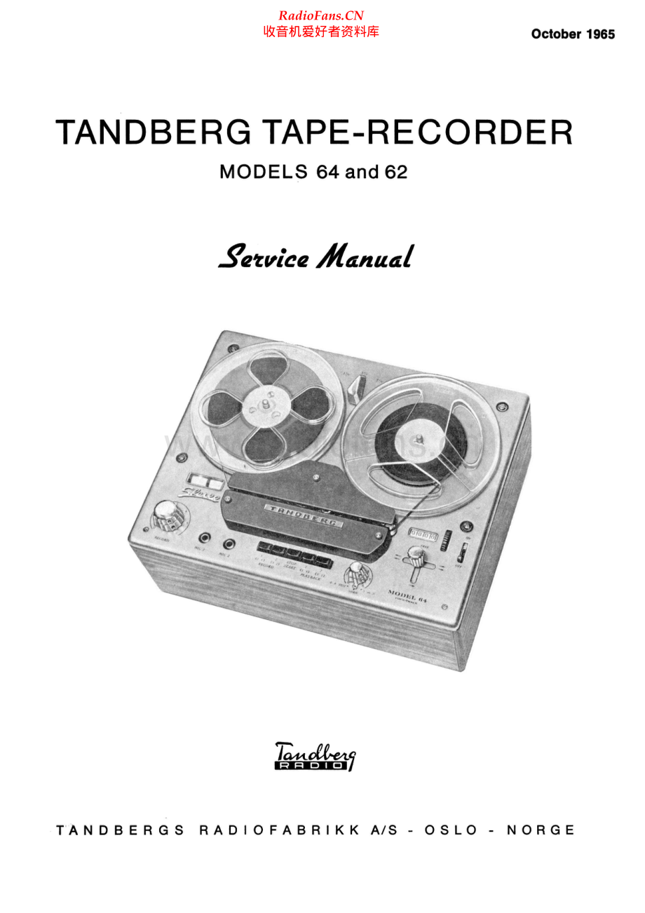 Tandberg-62-tape-sm 维修电路原理图.pdf_第1页