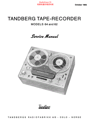 Tandberg-62-tape-sm 维修电路原理图.pdf