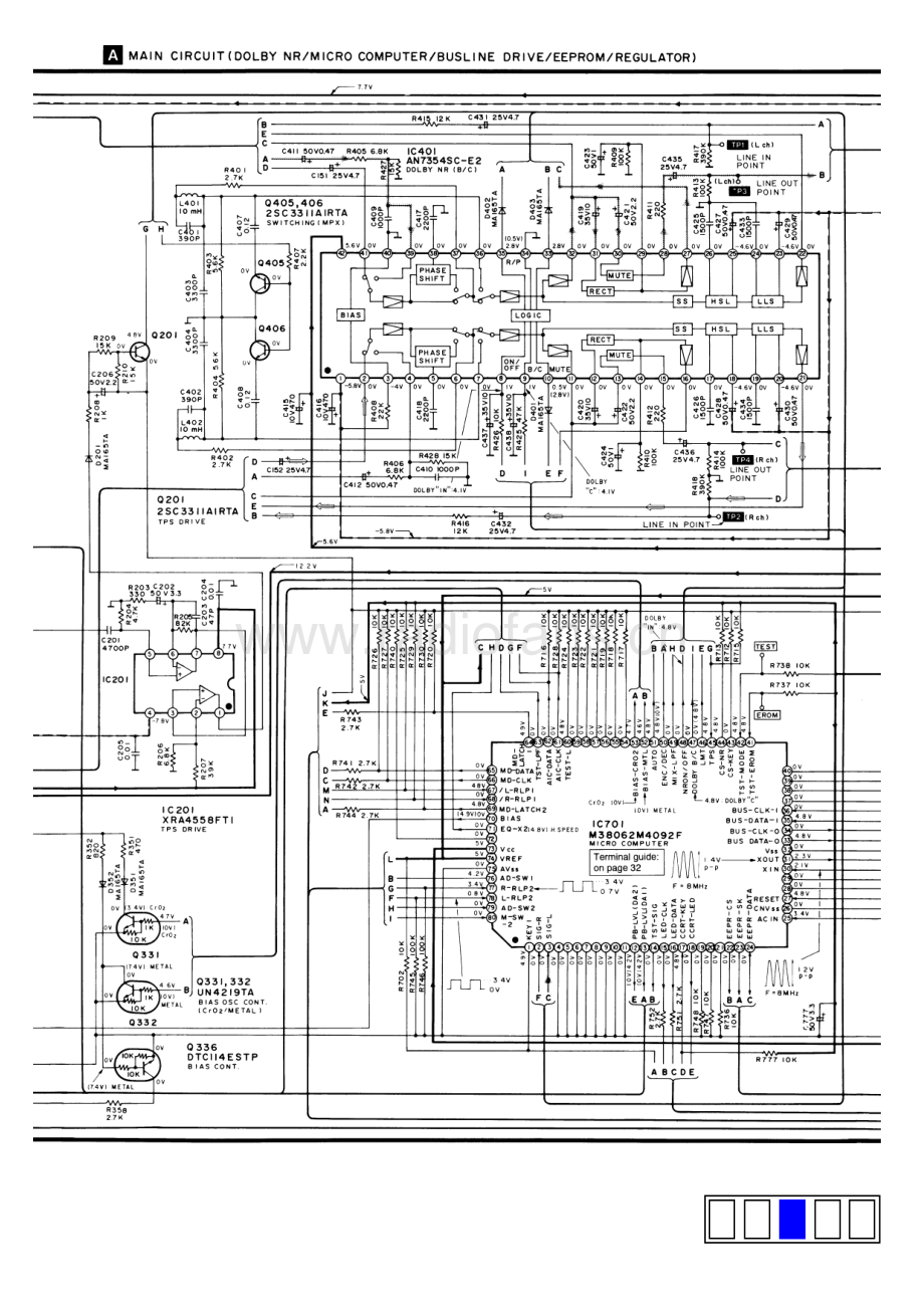 Technics-RSCH610-tape-sch 维修电路原理图.pdf_第3页