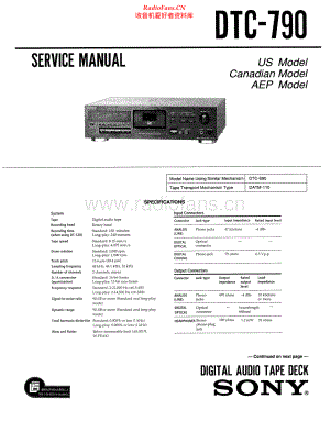 Sony-DTC790-tape-sm 维修电路原理图.pdf