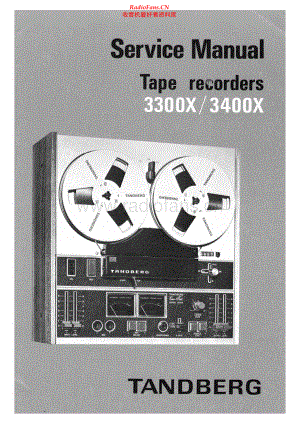 Tandberg-3400X-tape-sm1 维修电路原理图.pdf