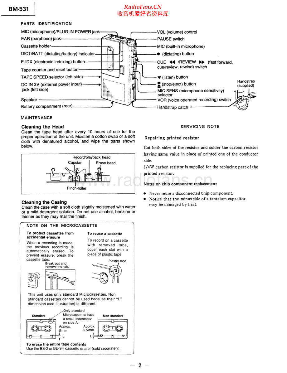 Sony-BM531-tape-sm 维修电路原理图.pdf_第2页