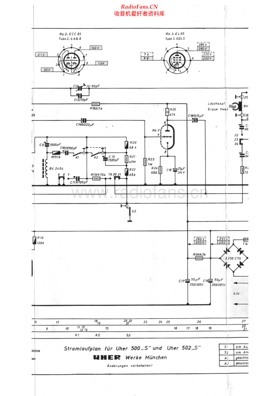 Uher-500S-tape-sch 维修电路原理图.pdf_第2页